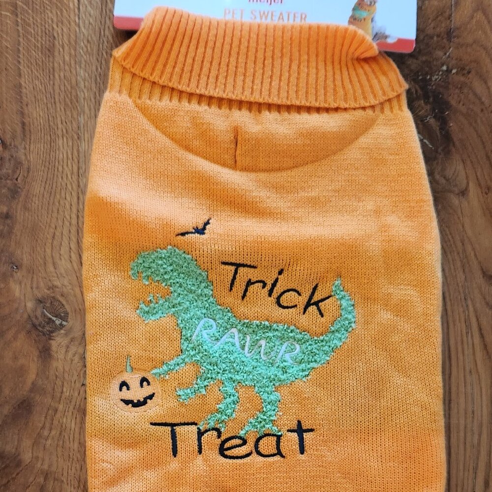 Large Pet Halloween sweater
